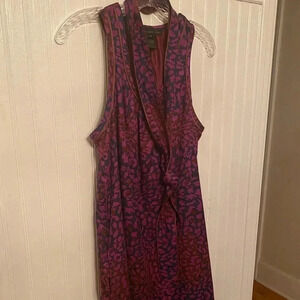 Nwot Marc by Marc Jacobs purple silk shift dress